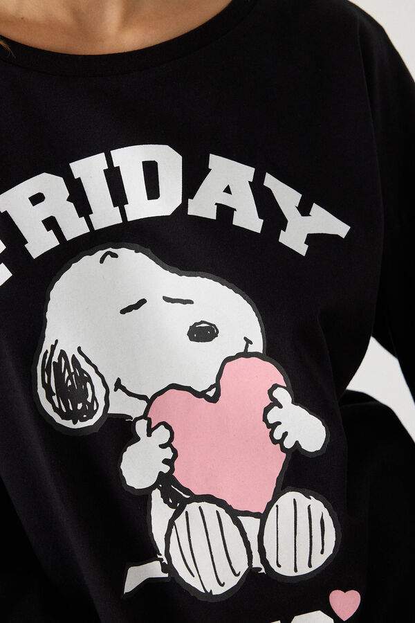 Springfield Snoopy pyjamas crna