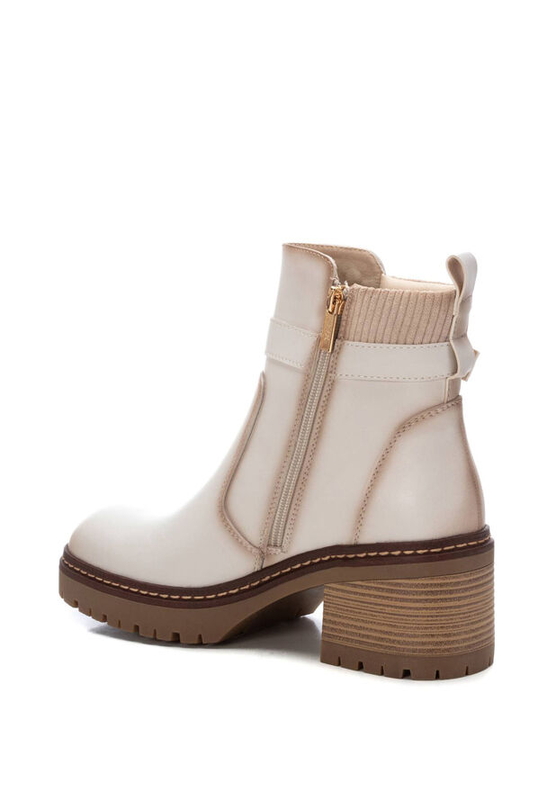XTI Bota Chelsea bege