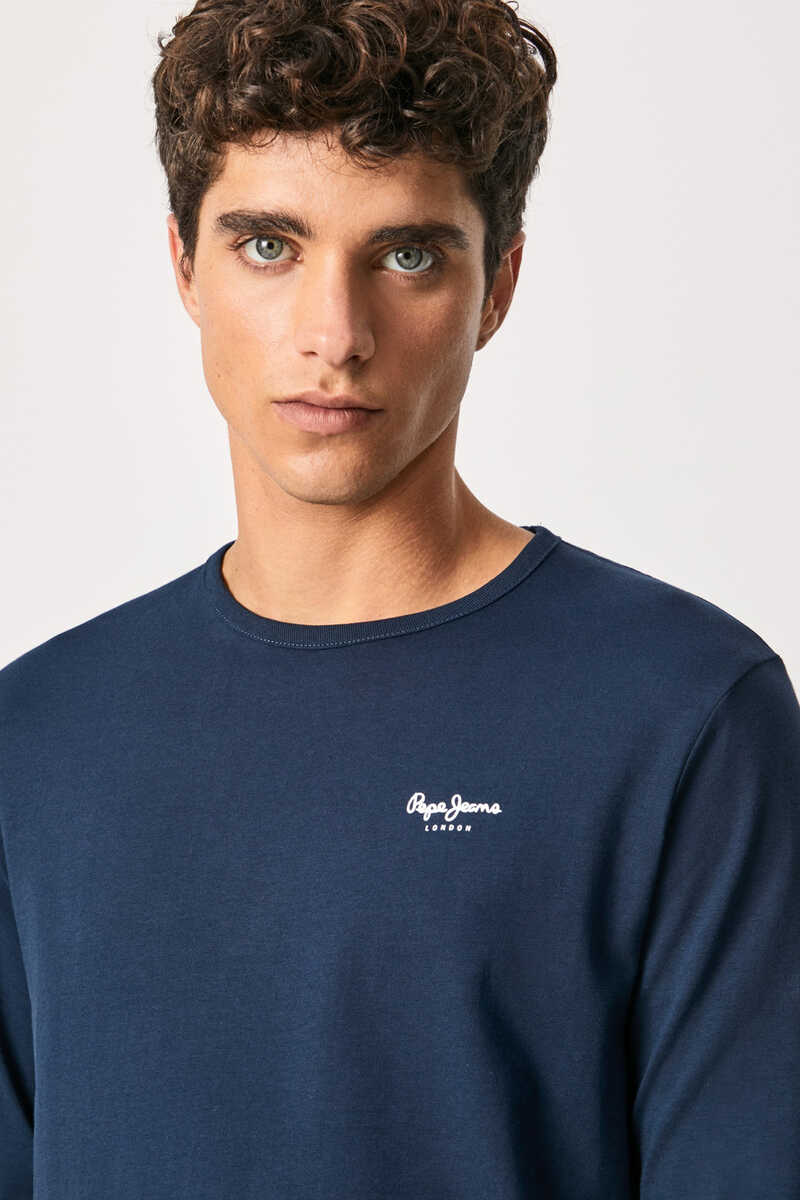 Springfield Pepe Jeans short-sleeved T-shirt navy