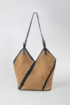 Systemaction Bolso yute contraste