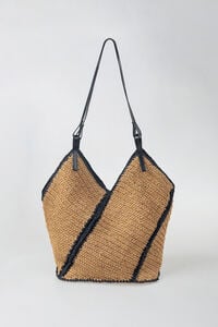 Systemaction Bolso yute contraste