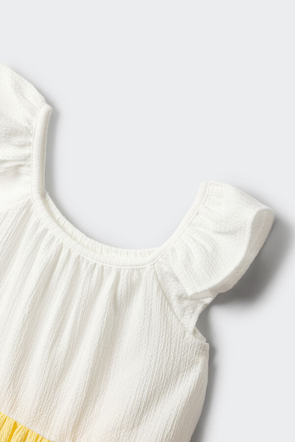 Springfield Kids Vestido de blocos menina estampado