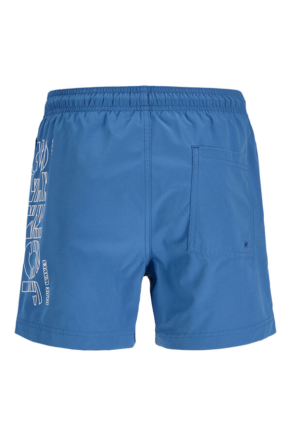 Jack & Jones Junior Logo regular swimwear blue