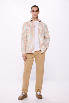 Springfield Regular fit chinos medium beige