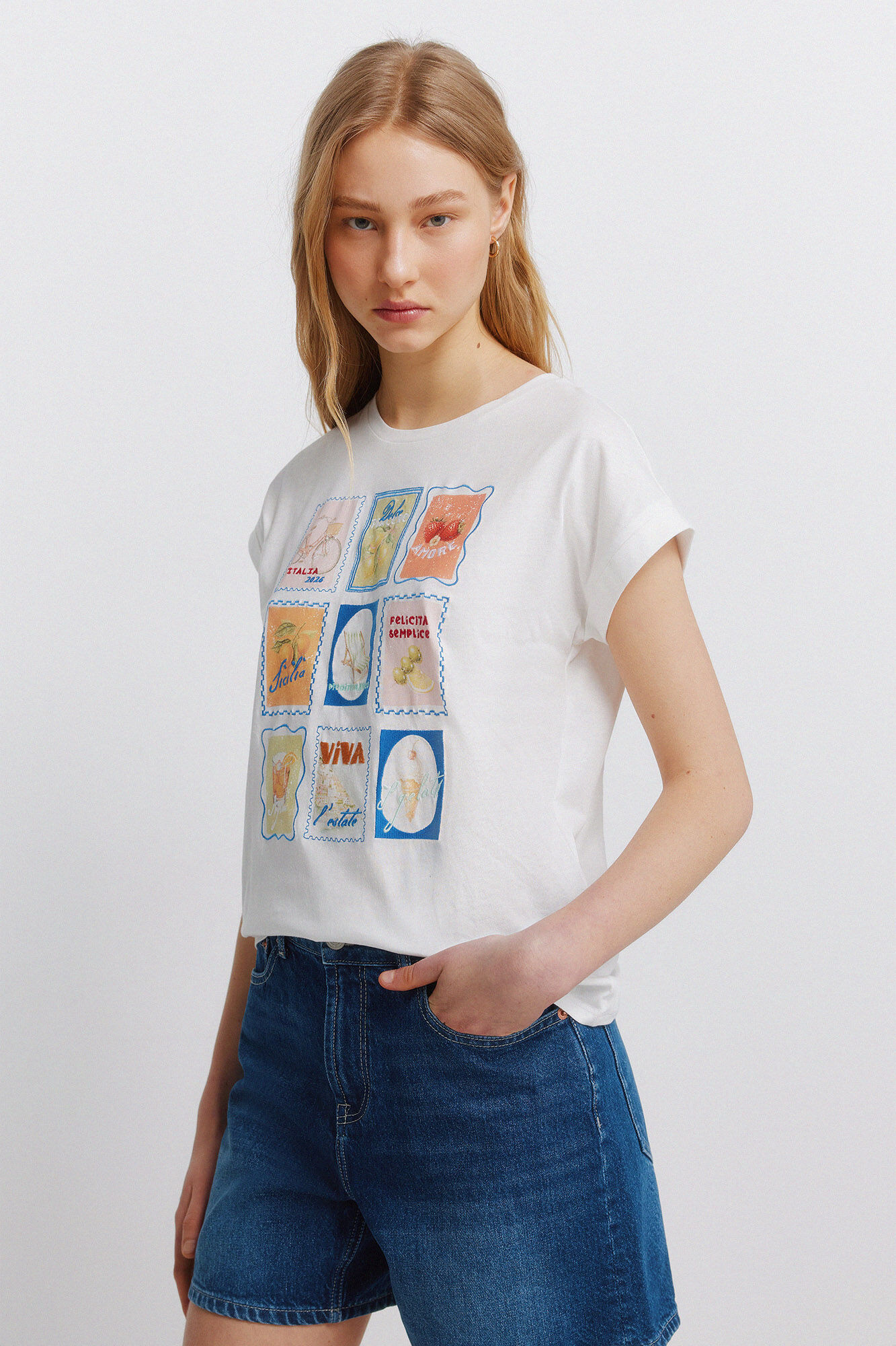 Springfield Printed short sleeve T-shirt