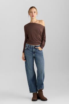 Springfield Straight cropped jeans