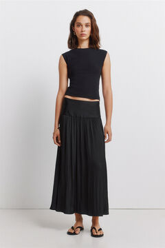 Springfield Pleated midi skirt