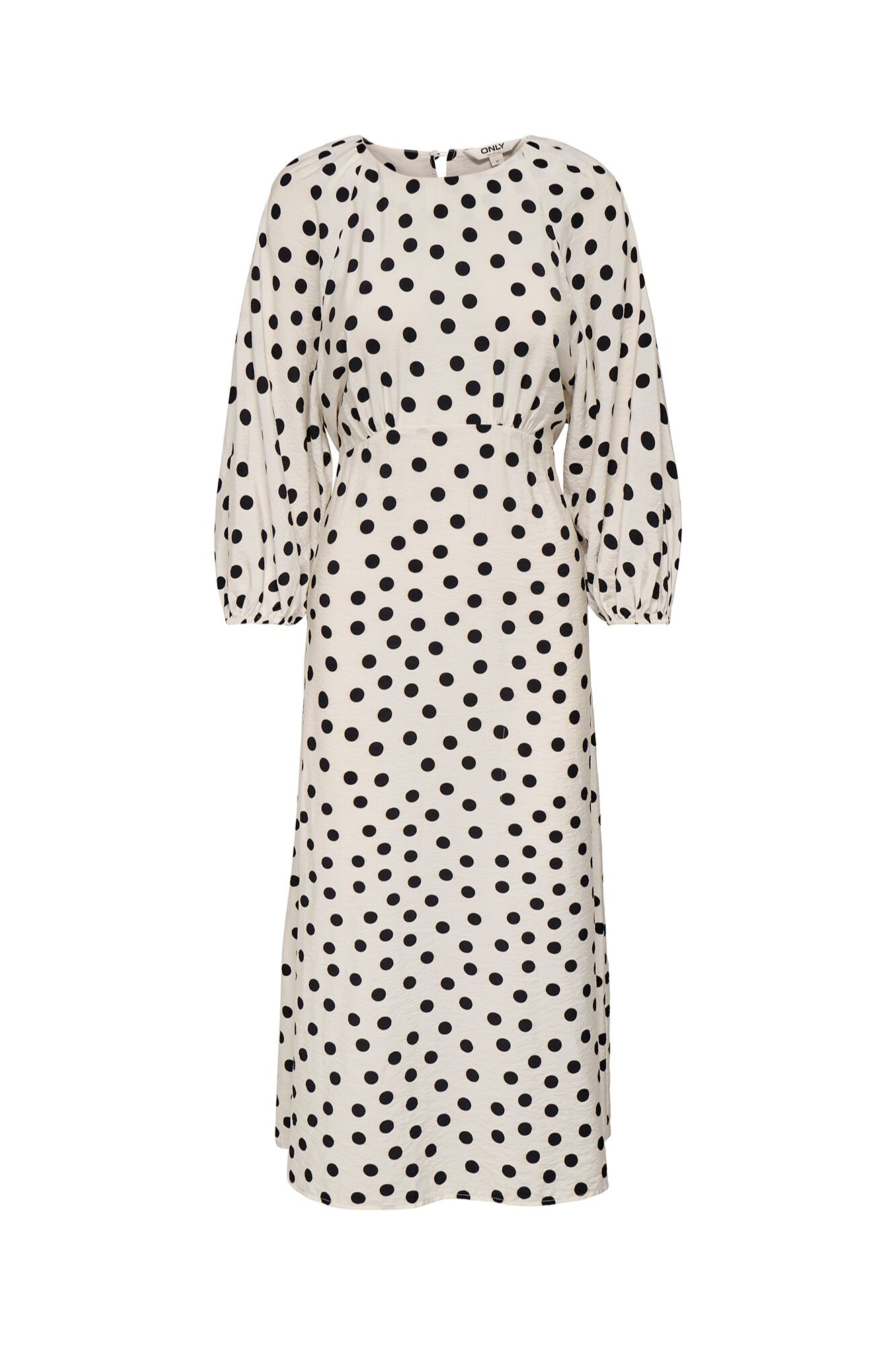 Only Vestido midi de bolinhas