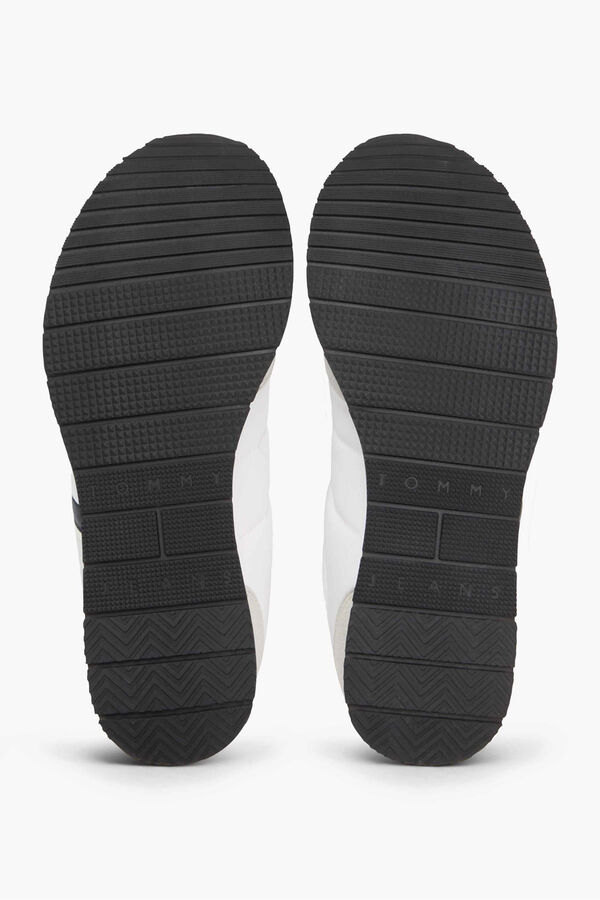 Tommy Jeans Sapatilhas runner Tommy Jeans com bandeira lateral branco