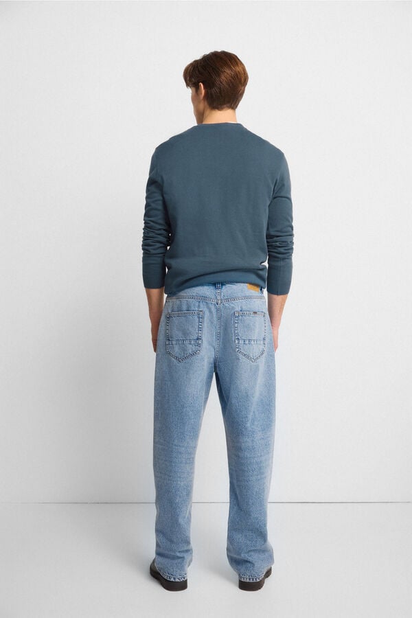 Springfield Basic logo jumper Springfield blue