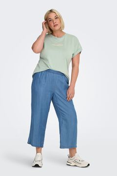 Only Carmakoma Pantal&oacute;n ancho cropped talla grande
