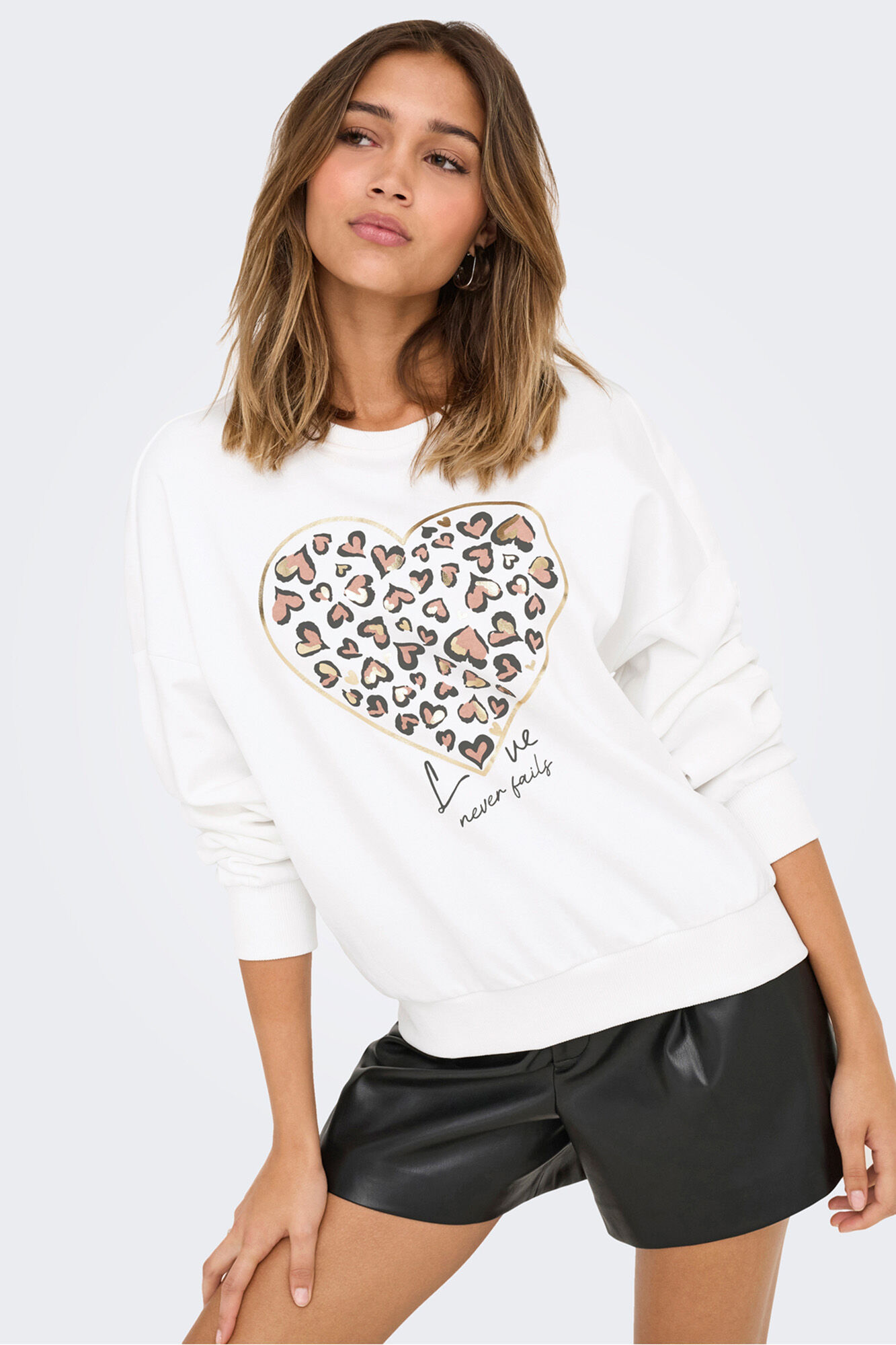 Only Sudadera animal print