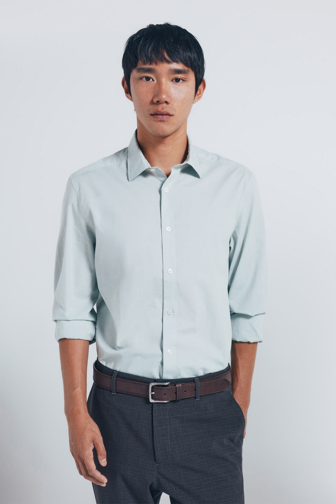 Springfield Cotton shirt with edging