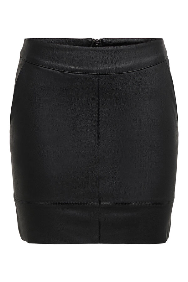 Springfield Short skirt with side pockets black