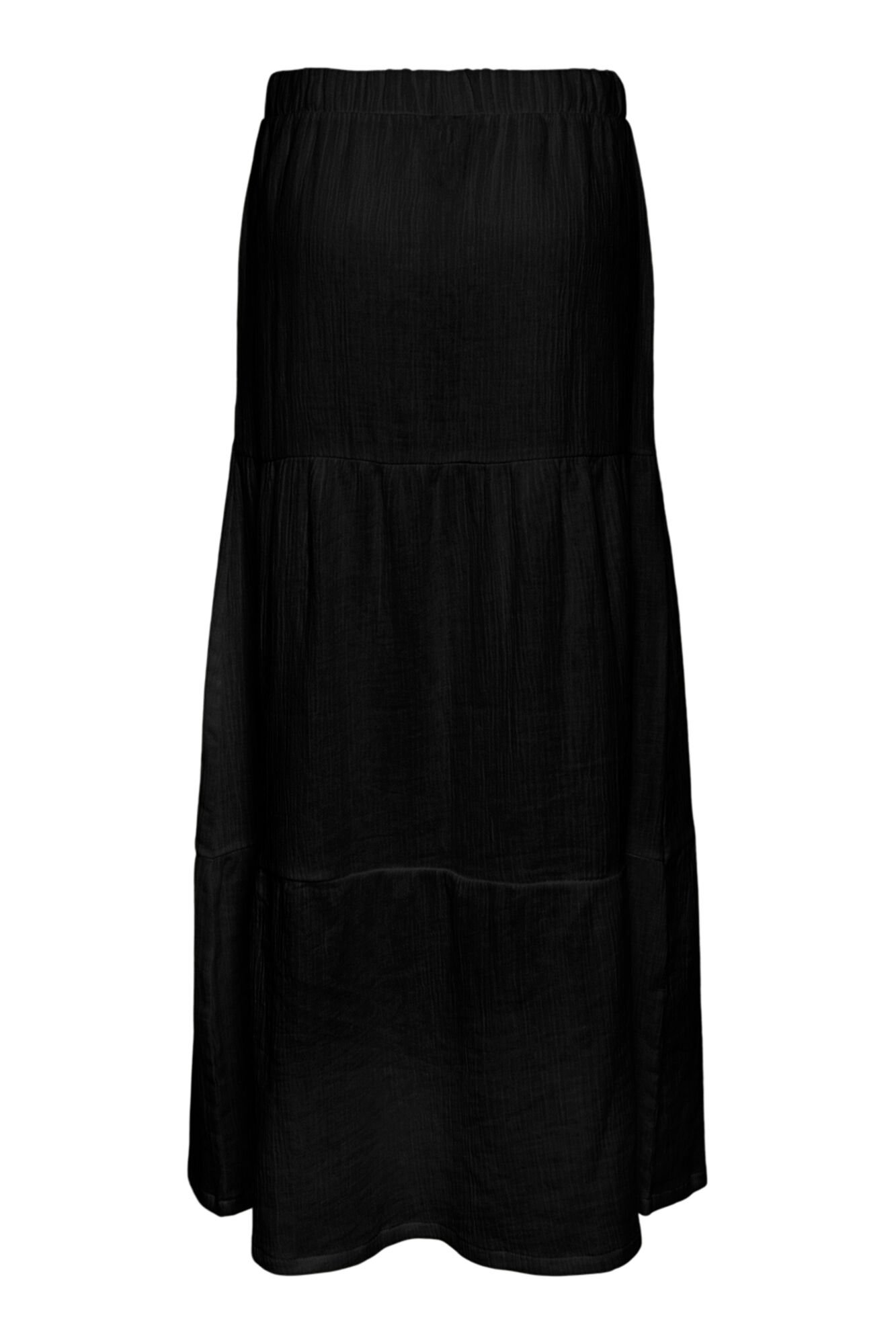 Pieces Falda larga de algod&oacute;n