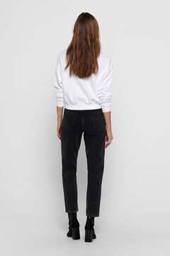 Springfield 100% organic cotton sweatshirt blanc