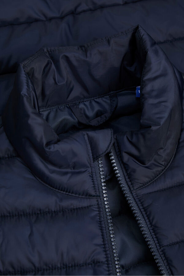 Jack & Jones Junior  Logo padded gilet blue