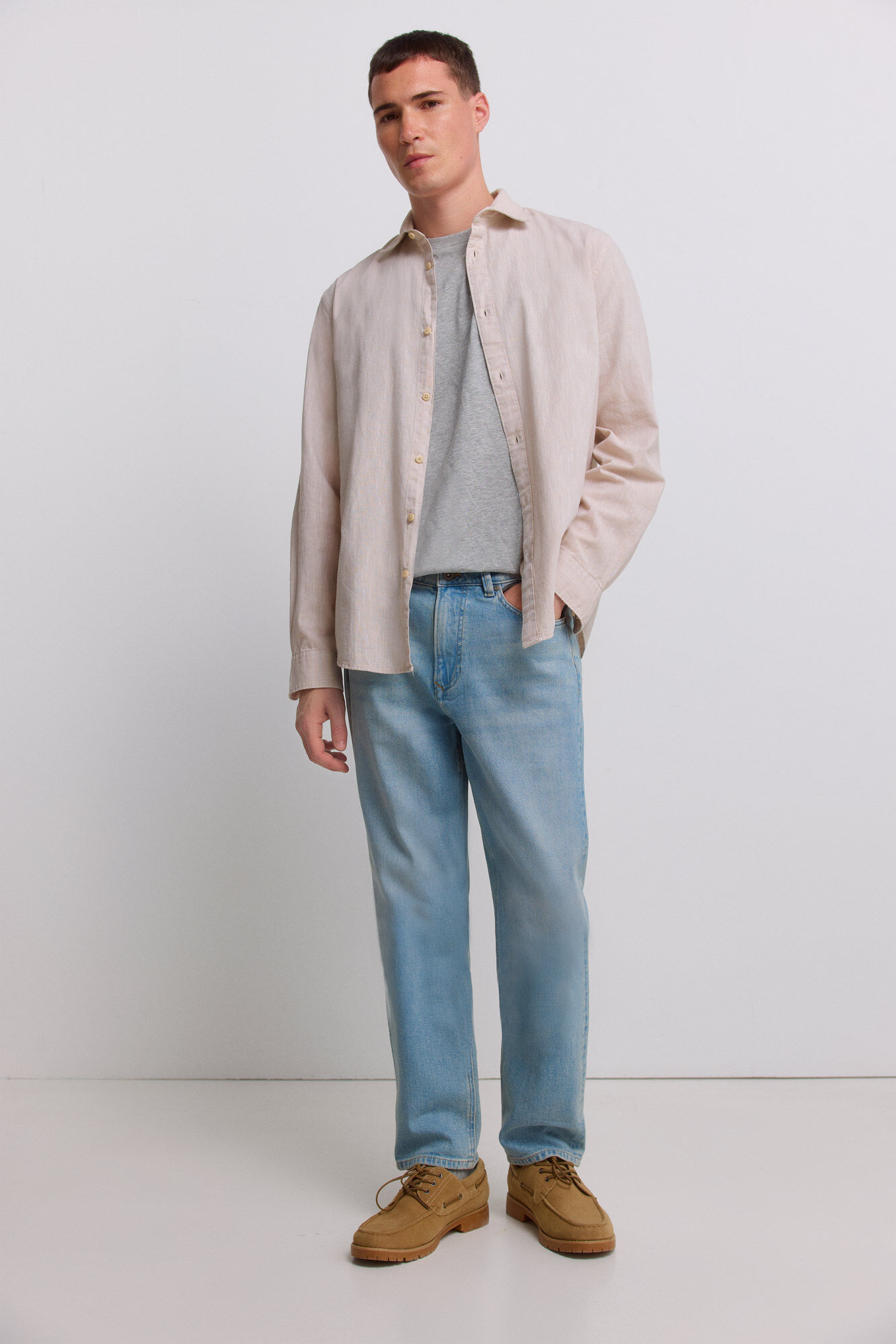 Springfield Overtinted regular fit jeans