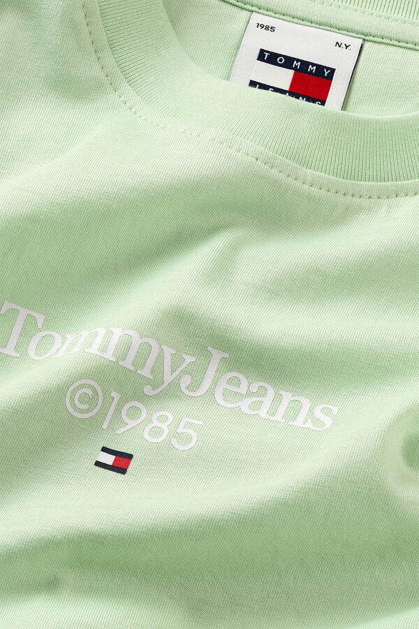 Springfield T-shirt de homem Tommy Jeans água verde