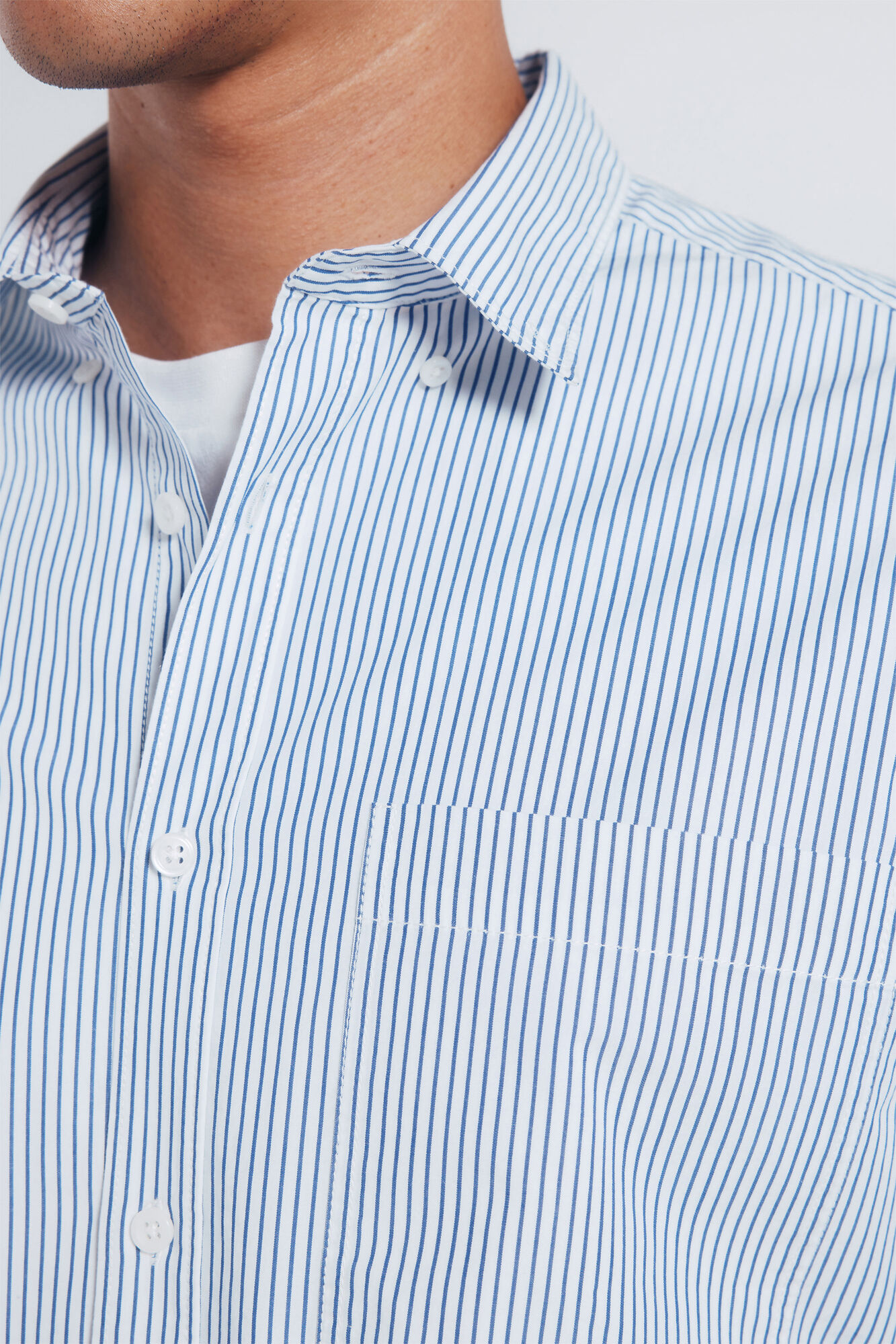 Springfield Striped poplin shirt