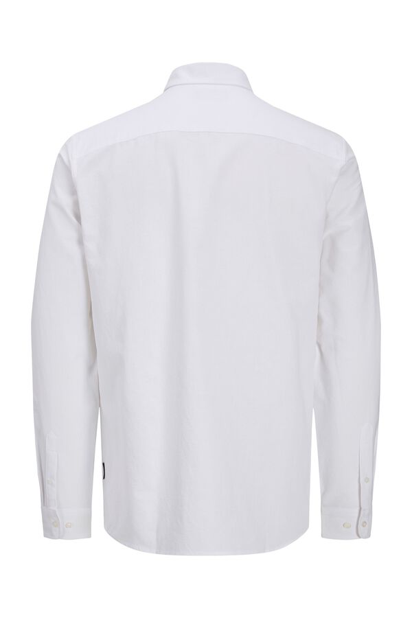 JJ REBEL Cotton regular shirt white