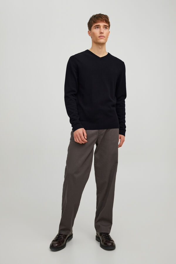 Jack & Jones Regular fit jumper black