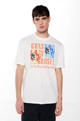 Springfield Camiseta Guns and Roses marfil