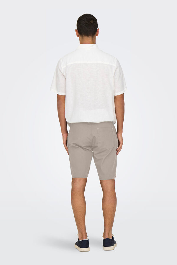 Only & Sons Chino Bermuda shorts grey
