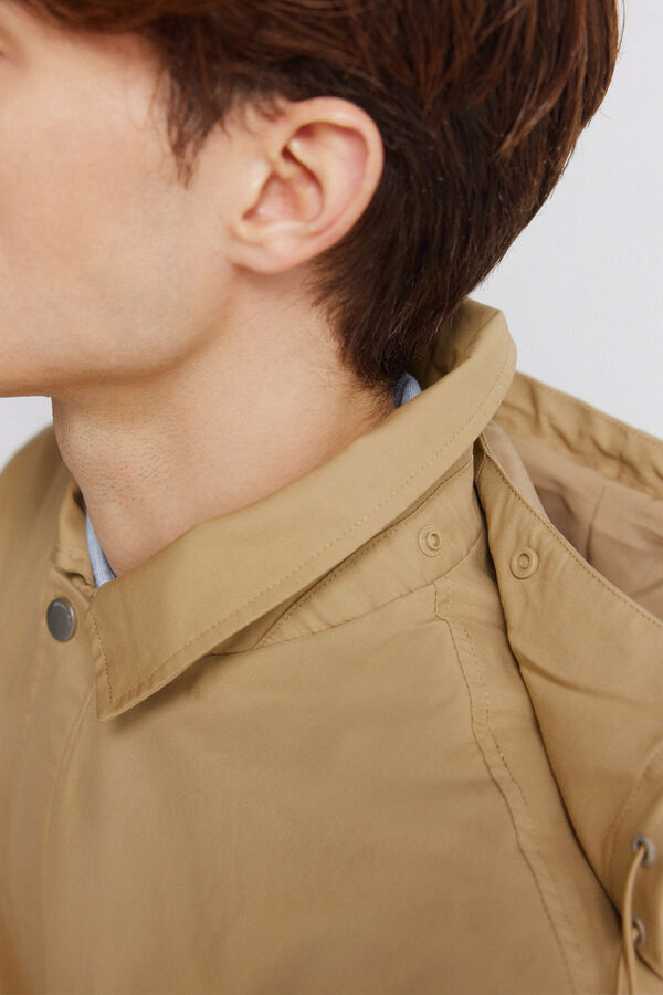 Springfield Parka leve castanho