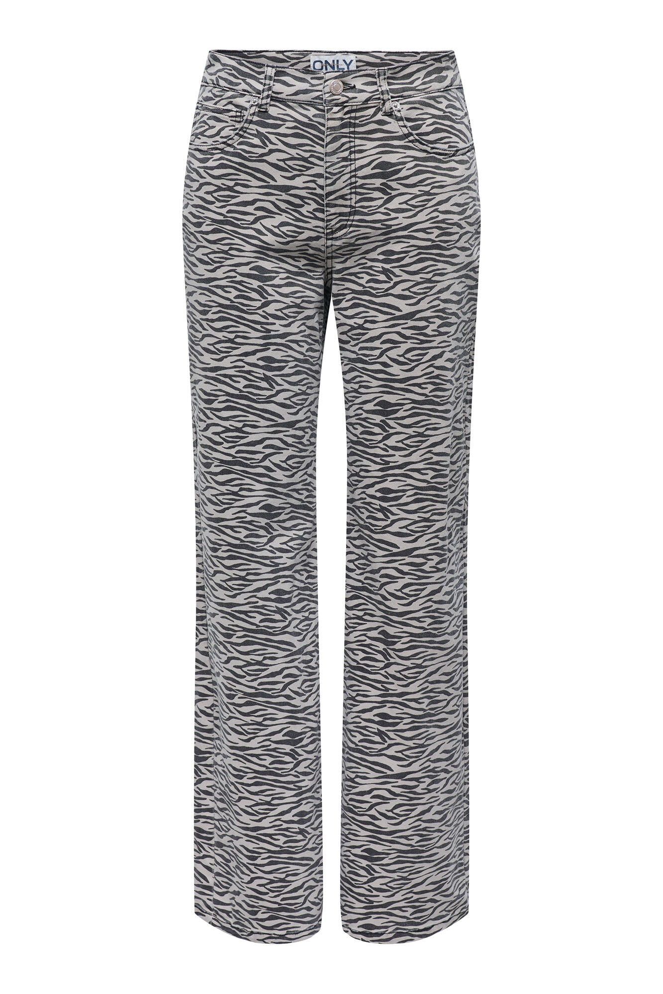 Only Pantal&oacute;n Wide Leg animal print