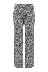 Only Hose mit weitem Bein und Animalprint