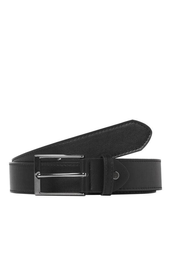 Jack & Jones Faux leather belt black