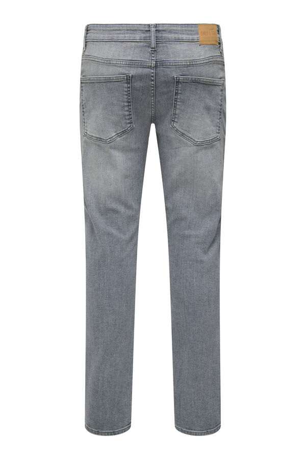 Only & Sons Regular fit jeans grey
