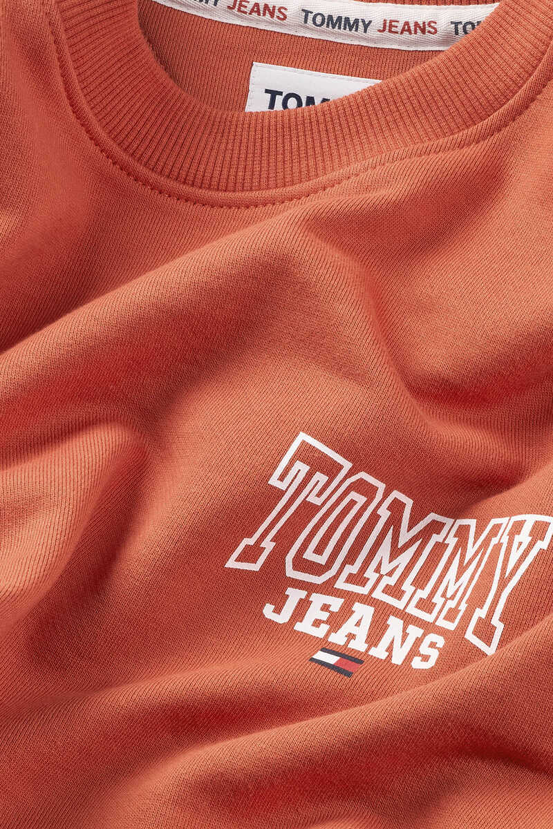 Springfield Men's Tommy Jeans sweatshirt with logo red