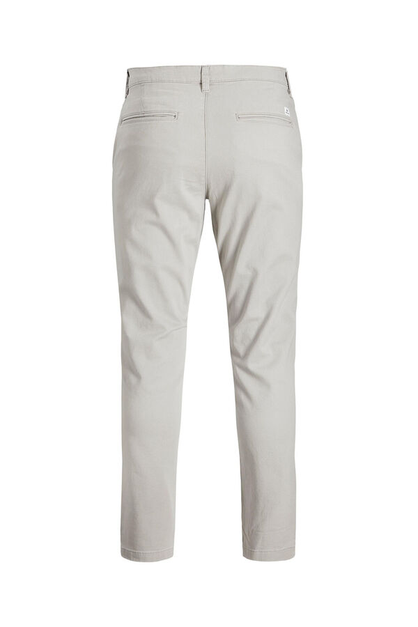 Jack & Jones Cotton chinos grey