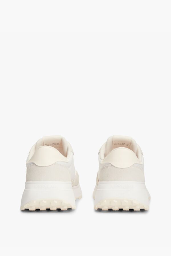 Tommy Jeans Sapatilha runner branco