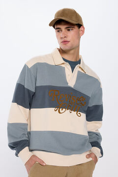 Springfield Rugby sweatshirt cuts natural