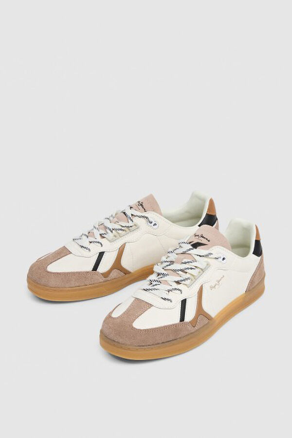 Pepe Jeans  Zapatillas con piel nude