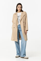 Springfield Belted trench coat bež