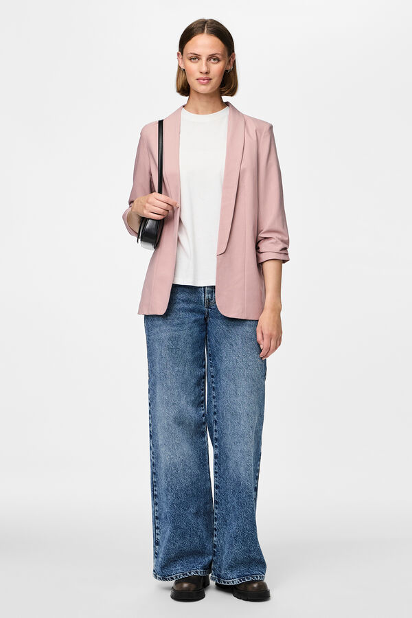 Pieces Essential blazer pink