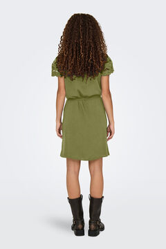 JDY Kurzes Kleid mit Spitzendetails