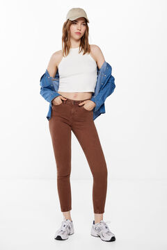 Springfield Jeans Cor Slim Cropped cor