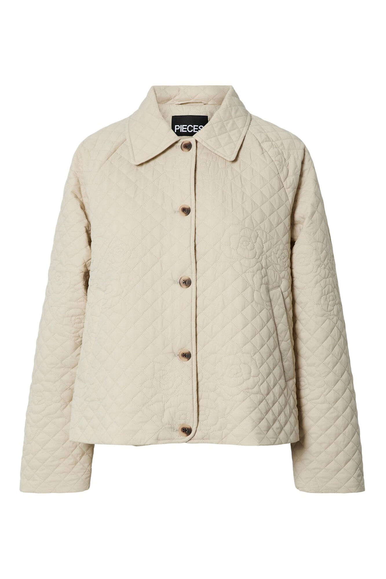 Pieces Chaqueta quilted botones