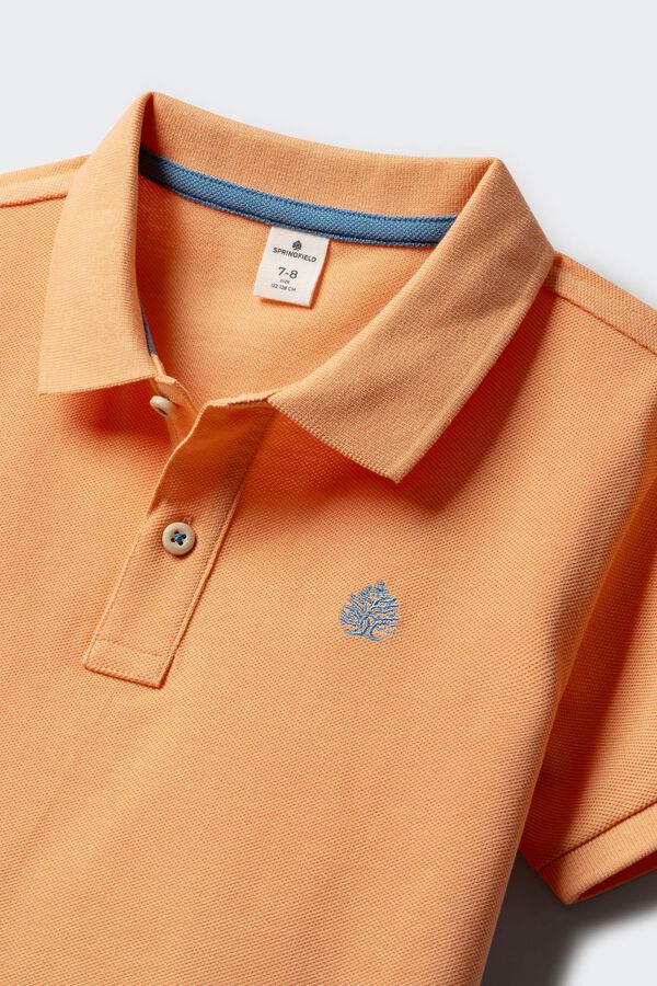 Springfield Kids Polo b&aacute;sico ni&ntilde;o naranja