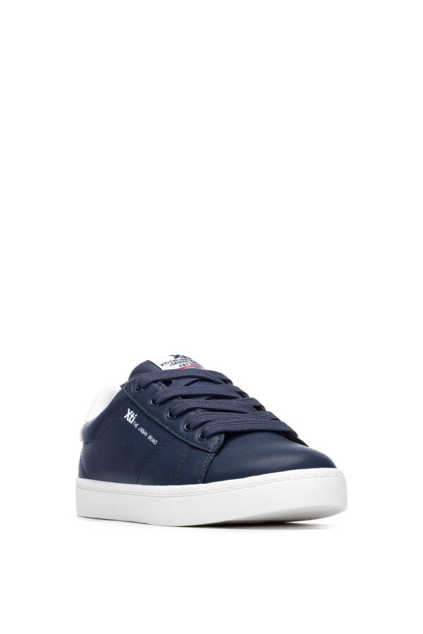 XTI Kids Lace-up and zip trainers blue