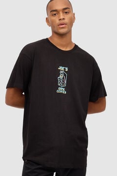Springfield Camiseta Estampado Gamer negro