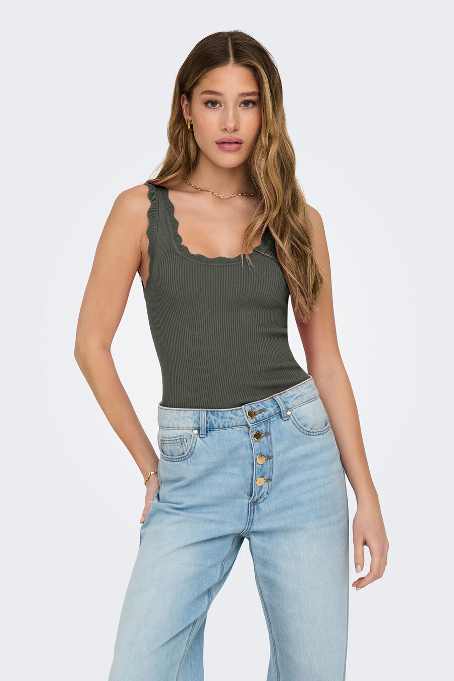 Camiseta tirantes punto