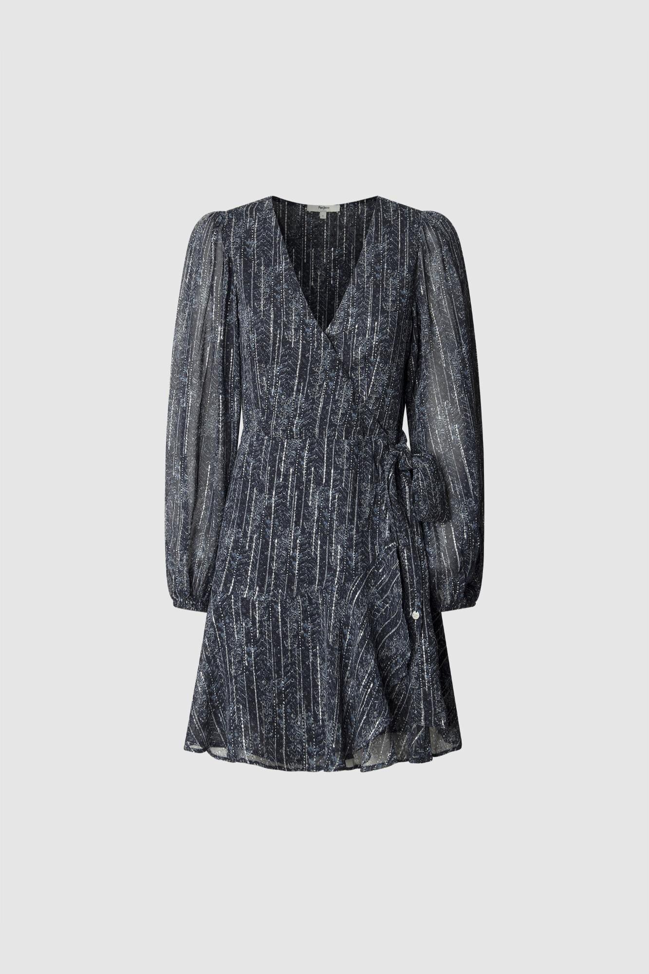 Pepe Jeans Vestido Corto Cruzado