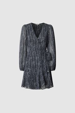 Pepe Jeans Vestido Curto Cruzado