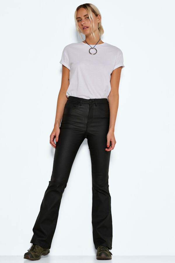 Noisy May Flare Jeans Sallie preto
